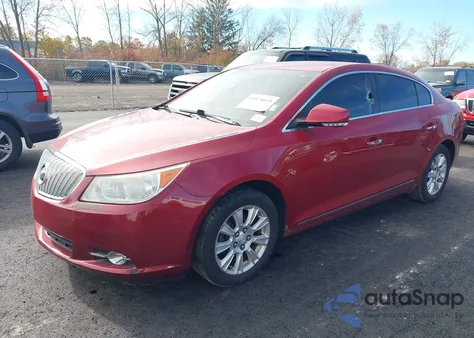 2012 Buick Lacrosse Leather Group z USA, uszkodzony, nr VIN 1G4GC5ER1CF327837